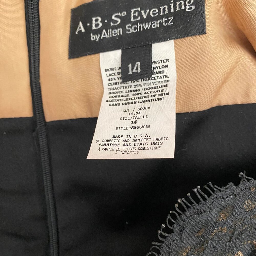 A.B.S Evening by Allen Schwartz Cocktail Dress - Picture 5 of 5